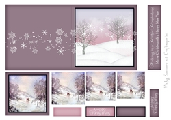 Cut and Fold 4.5x4.5 inch Christmas Pyrimage 3