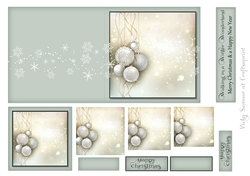 Cut and Fold 4.5x4.5 Christmas Pyrimage 13