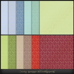 Christmas 4 Gold Candy Cane Paper