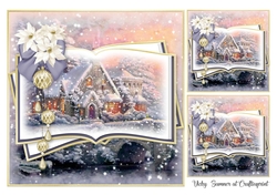 Christmas Cottage Topper and Minis