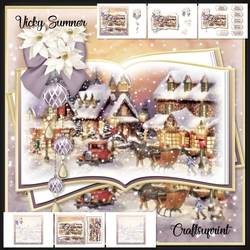 Vintage Village Life at Christmas Mini Kit