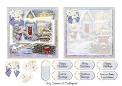 Welcome Christmas 5x5 inch Quick Card