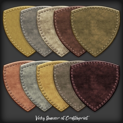 Metal Sheild Riveted