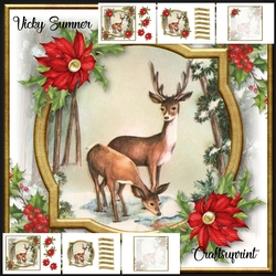 Vintage Deer Mini Kit