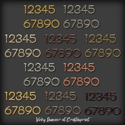 Metal Numbers
