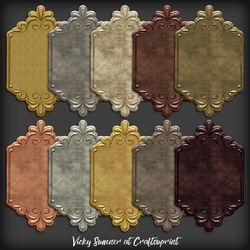 Metal Filigree Mat