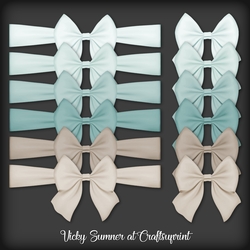 Sea and Sand Bow Wrap
