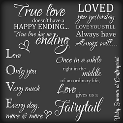 Love Word Art