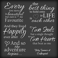Romance Word Art