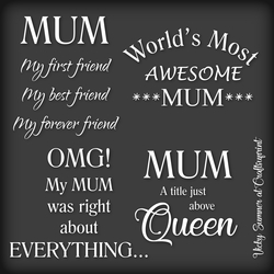 Mum Word Art 1
