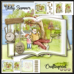 Young at Heart Open Book