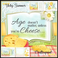 Ageless Cheese Open Book