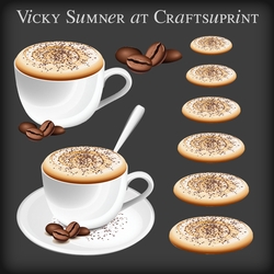 Latte Decoupage