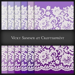 Purple Hues Lace Border 2