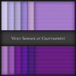 Purple Hues Pin Stripe
