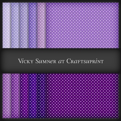 Purple Hues Polka Dot