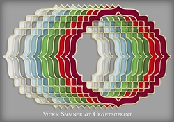 Christmas 3 Fancy Frame PNG