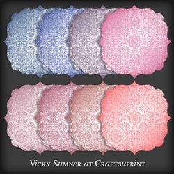 Sugar Plum Damask Mat 4 PNG