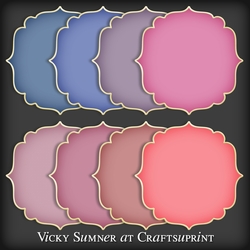 Sugar Plum Shaped Mat 2 PNG