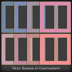 Sugar Plum Square Frame PNG