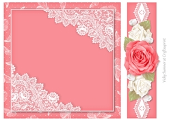 Sugar Plum Butterflies, Lace and Roses 8
