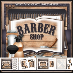 Barber Open Book