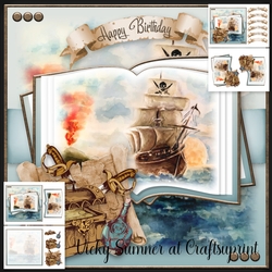 A Pirates Life for Me! Open Book