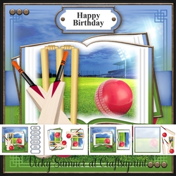 Cricket Open Book