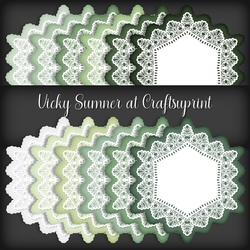 Forever Fern Mat and Doily 3