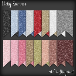 Glitter Flag