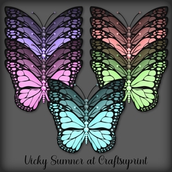 Calm Pearl Butterfly