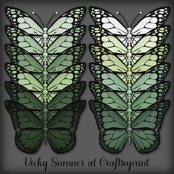 Forever Fern Pearl Butterfly