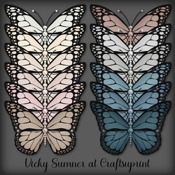 Life is a Beach Pearl Butterfly