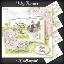 A Dog is a Friend for Life...French Bulldog