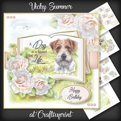 A Dog is a Friend for Life...Jack Russell Terrier