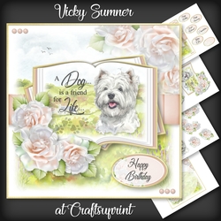 A Dog is a Friend for Life...West Highland Terrier