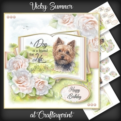 A Dog is a Friend for Life...Yorkshire Terrier