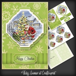 Christmas in July Santa Pyramage 4
