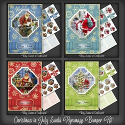 Christmas in July Santa Pyramage Bumper Kit