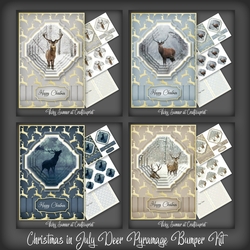 Christmas in July Deer Pyramage Bumper Kit