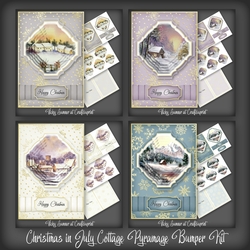 Christmas in July Cottage Pyramage Bumper Kit