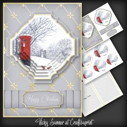 Christmas in July Postbox Pyramage 1