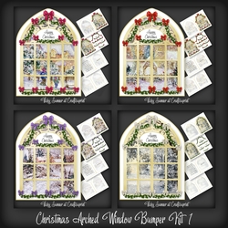 Christmas Arched Window Bumper Kit 1