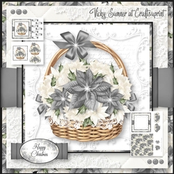 Poinsettia Basket 2