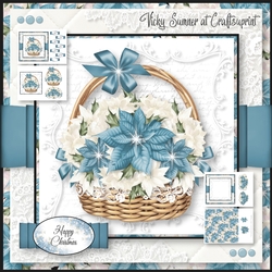 Poinsettia Basket 3