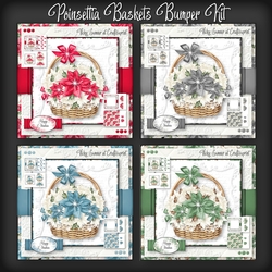 Poinsettia Baskets Bumper Kit