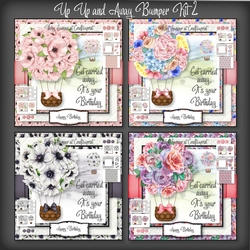 Up Up and Away Floral Bumper Kit 2