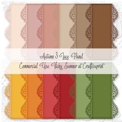 Autumn 3 Lace Panel PNG