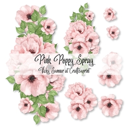 Pink Poppy Spray