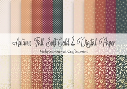 Autumn Fall Soft Gold 2 12x12 Digital Paper